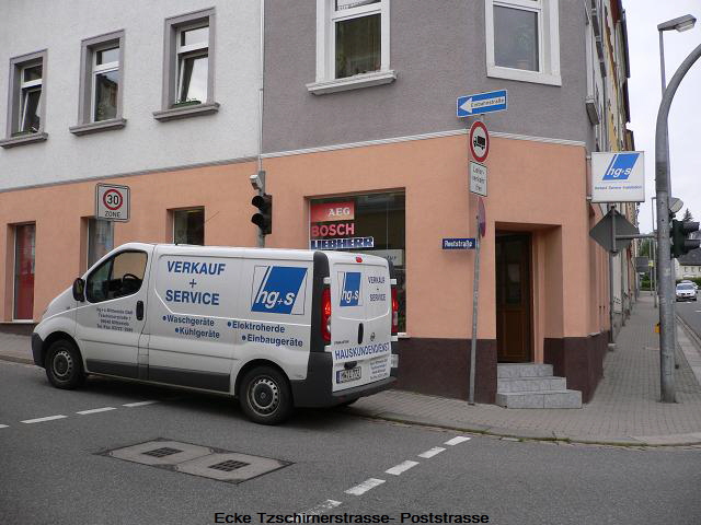 Ecke Tzschirnerstrasse- Poststrasse